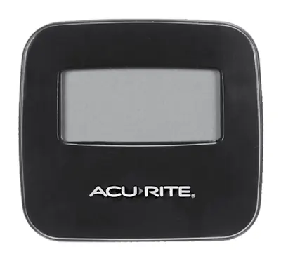 View the front display of the thermometer.