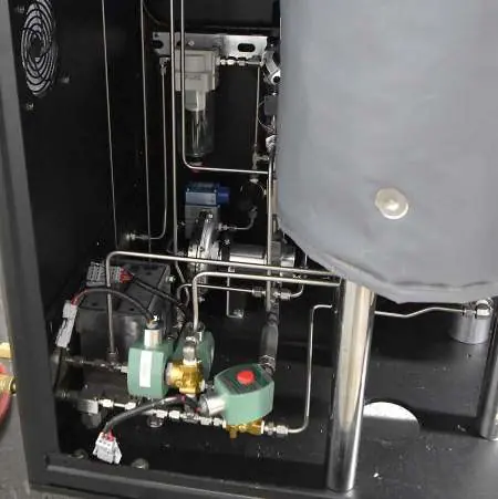 Water and air filter locations