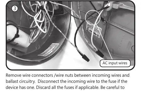 Wiring connections for Appleton Mercmaster III