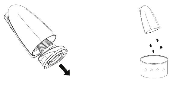Attaching the floor nozzle
