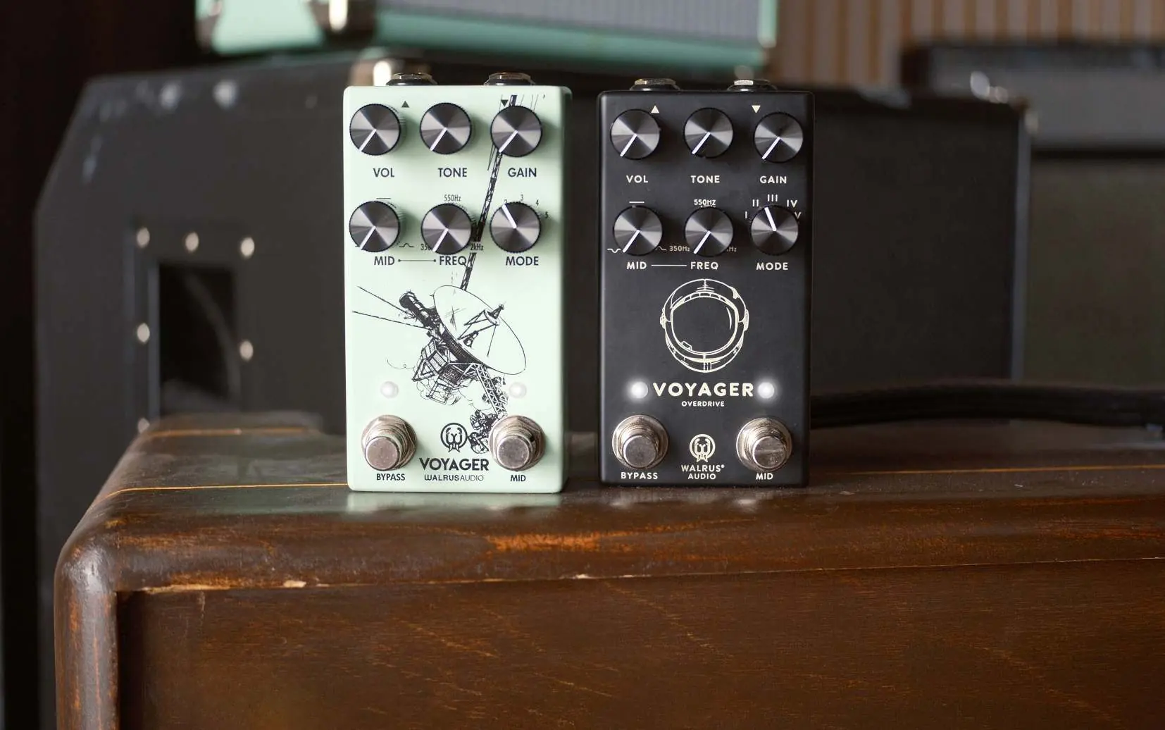 Voyager MKII pedal controls layout