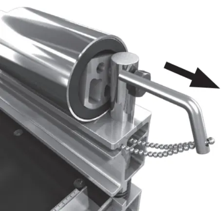 Safety lock operation