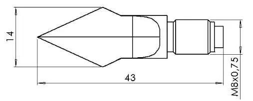 Probe HayTemp dimensions