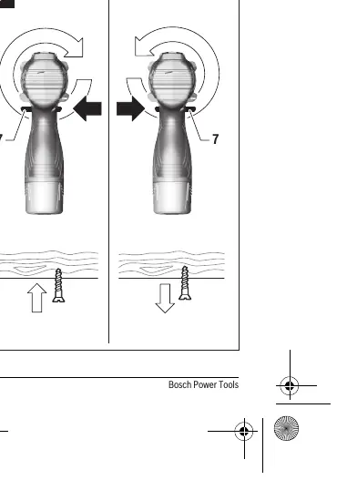 Setting rotational direction (Figure D)