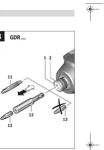 Inserting tool (GDR) (Figure B)