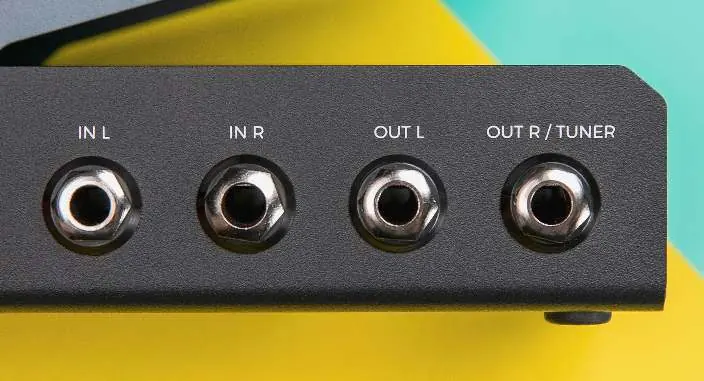 Input and Output jack configuration