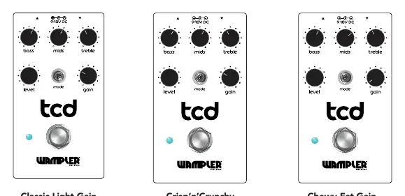 Suggested tone settings