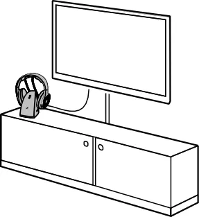 Place the transmitter near your audio source.