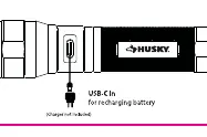 USB-C charging port