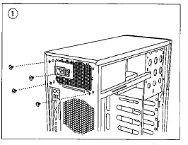 Mounting the PSU