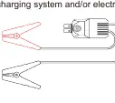 Connecting the smart battery clamp to the jump starter