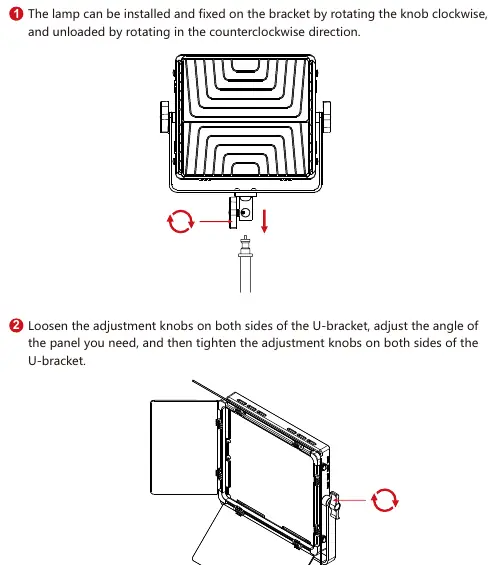 Description of product control keys and LCD screen interface.