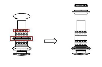 Waste assembly diagram