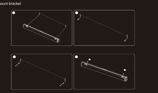 Wall mounting steps