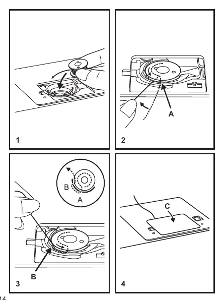 Inserting the Bobbin