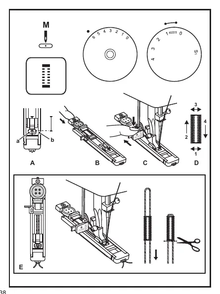 Sewing 1-step Buttonholes