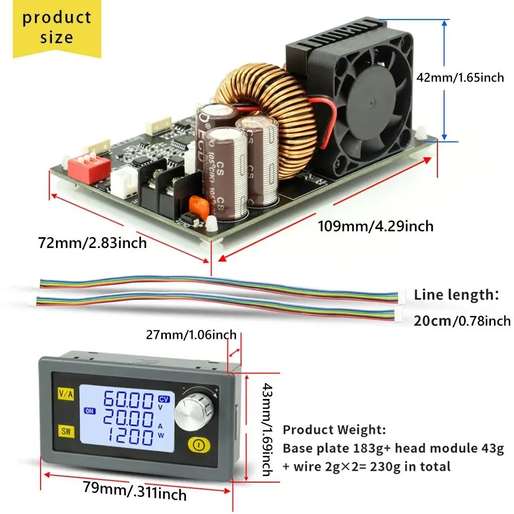 Installation opening size diagram