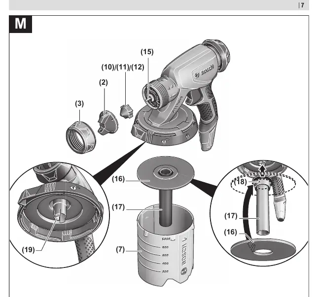 Cleaning the spray gun
