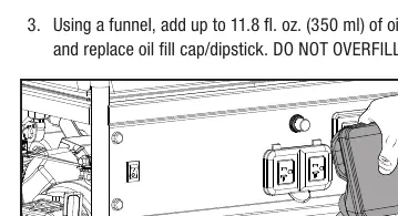 Adding engine oil