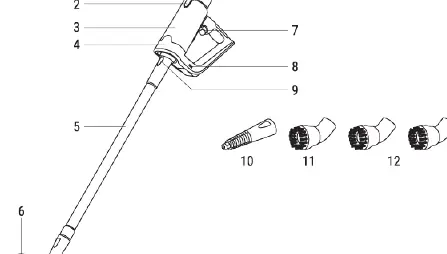 Parts list and components identification