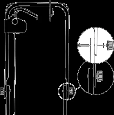 Upper handle assembly