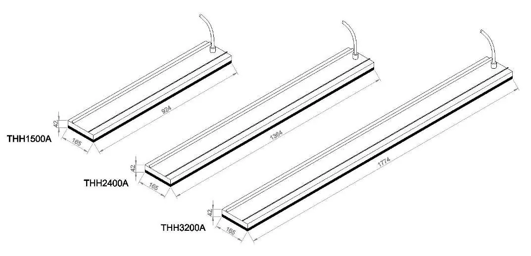 Model dimensions and specifications