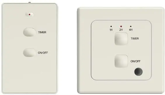 Wall controller and remote control