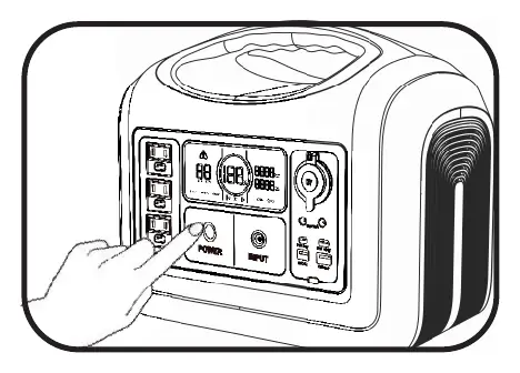 Power button operation