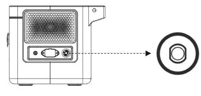 AC input overload protection button