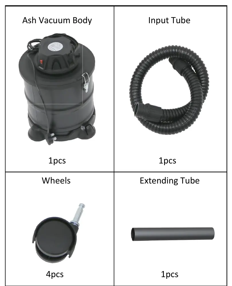 Parts list diagram