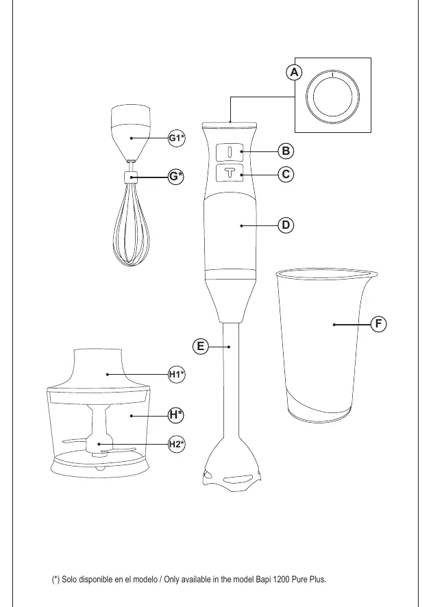 Component identification diagram
