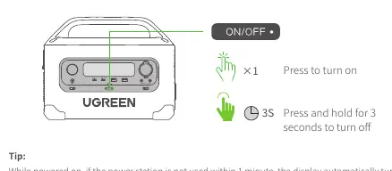 Power On/Off procedure