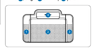 Pedal layout for ACC2330