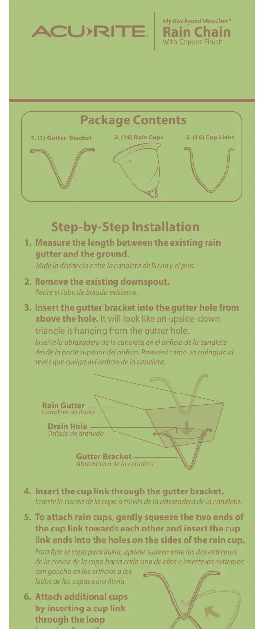 Installation diagram from the manual