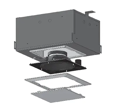 Fitting the loudspeaker assembly