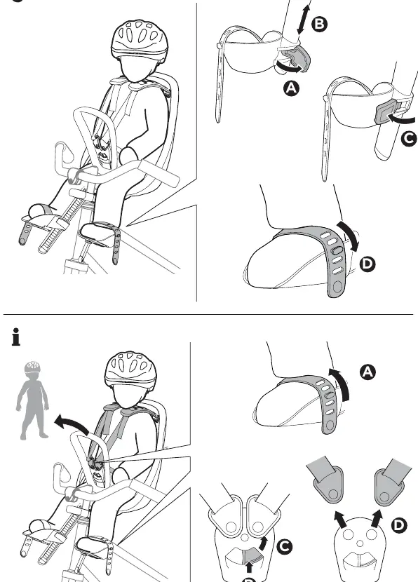 Footrest adjustment