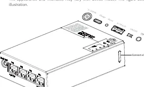Connect Box interface layout