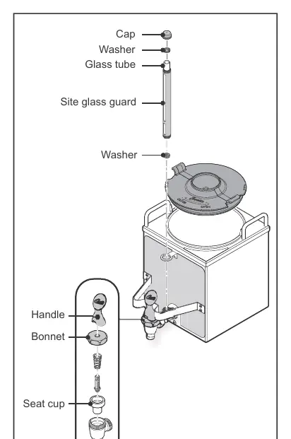 Satellite cleaning components