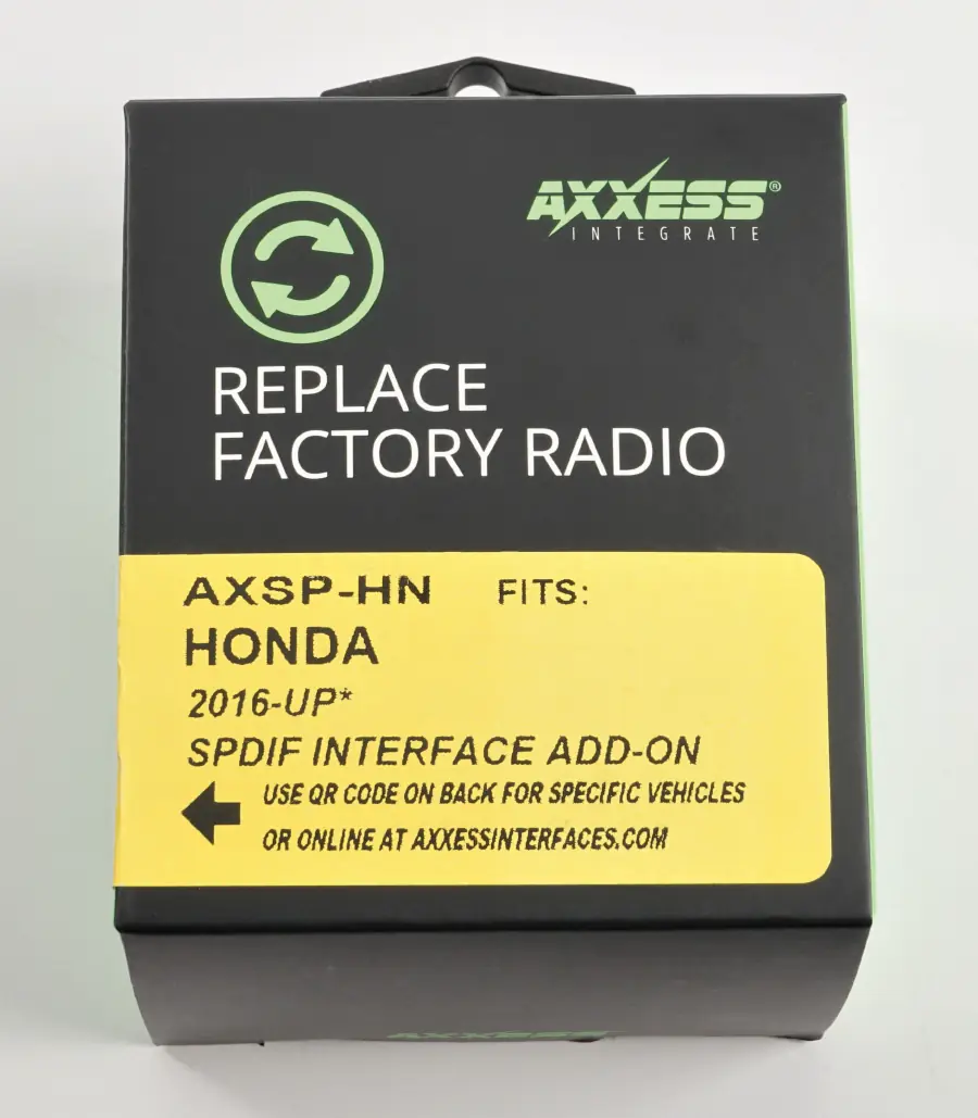 Axxess 120AXSPHN packaging front