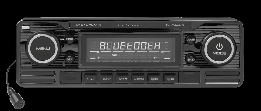 Caliber RMD 120BT-B front panel layout