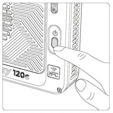 Power on the device