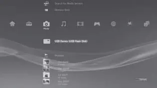 Access photos from a connected USB device.