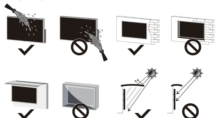 Installation warnings