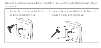 Wall mounting steps