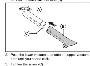 Vacuum tube assembly