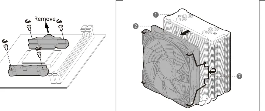 AMD socket installation steps