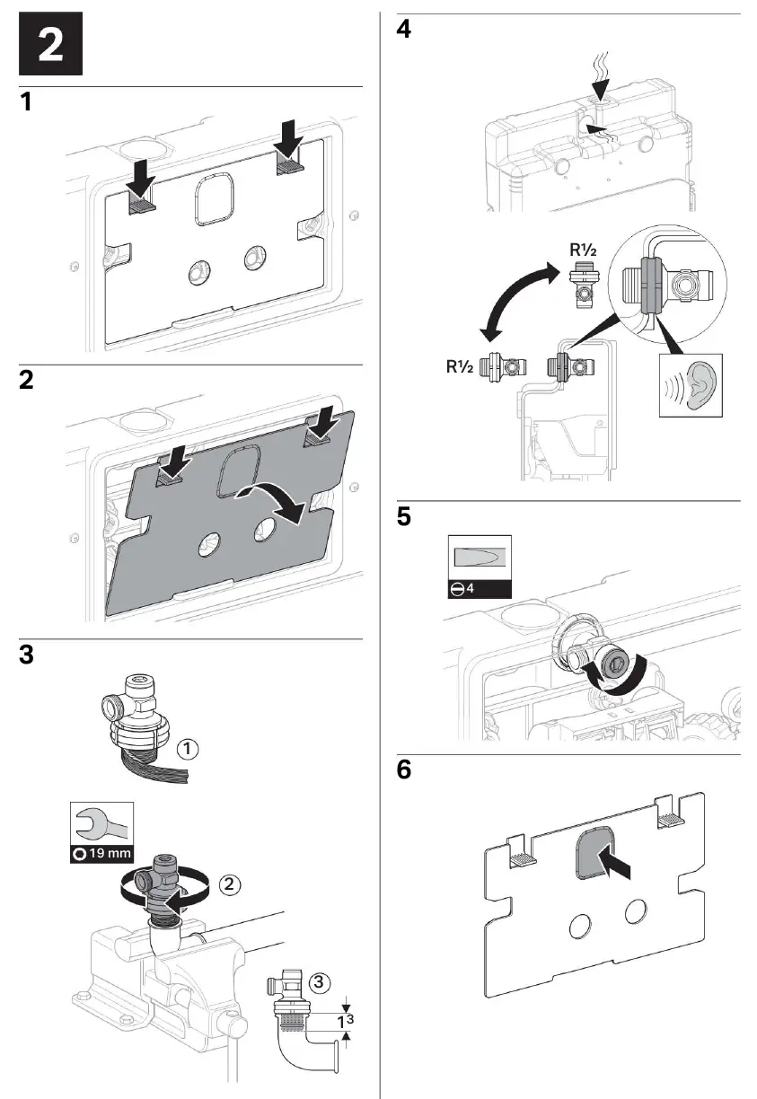 Water supply connection