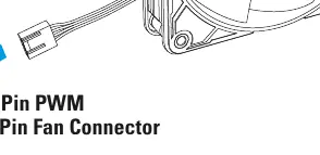 Connecting the fan to a 4-pin PWM header