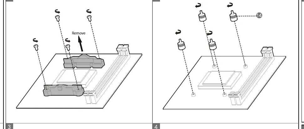 AMD AM4 mounting steps
