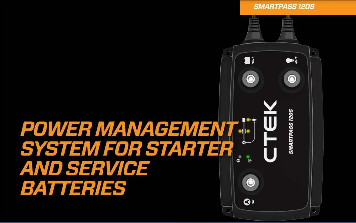 CTEK Smartpass 120S unit